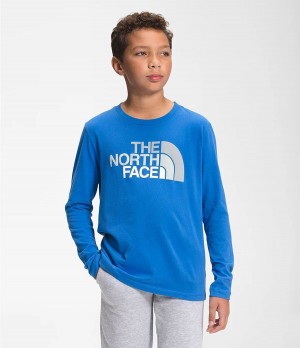 Dětské T-Shirts The North Face Long Sleeve Graphic Blankyt | YWVHSUT-26