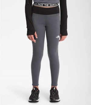 Dětské Tights The North Face Winter Warm Šedé | FPOHMDV-29
