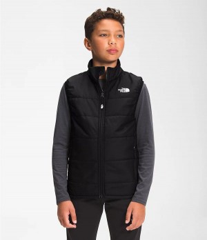 Dětské Vests The North Face Reactor Insulated Černé | WIJTBKZ-50