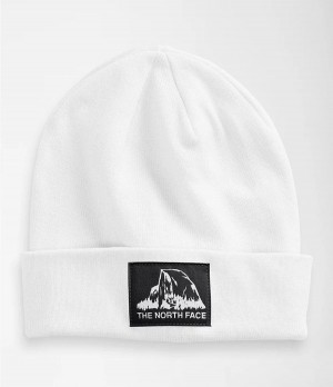 Pánské Beanies The North Face Dock Worker Recycled Bílé | NDHGUZB-39