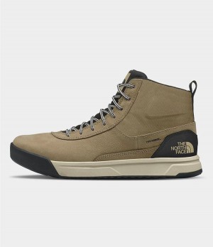 Pánské Boty The North Face Larimer Mid Wp Hnědé | UYZIQDJ-79