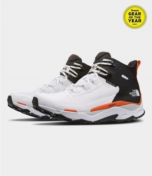 Pánské Boty The North Face Vectiv Exploris Mid Futurelight Bílé | UFEVMIJ-74