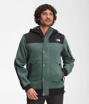Pánské Fleece Bundy The North Face Highrail Fleece Zelene | JOMSGFV-69