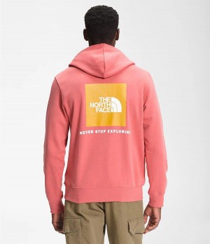 Pánské Hoodies The North Face Box Nse Pullover Růžové | RZKBTEN-17