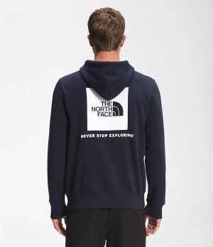 Pánské Hoodies The North Face Box Nse Pullover Tmavě Blankyt | RISWBQC-47