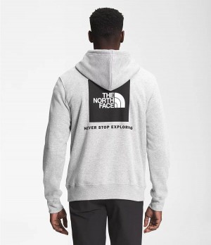 Pánské Hoodies The North Face Box Nse Pullover Světle Šedé | HVZGJAO-06
