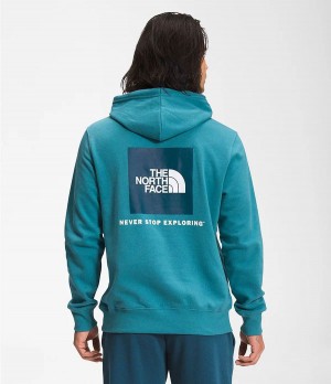 Pánské Hoodies The North Face Box Nse Pullover Blankyt | EMRTKCJ-82