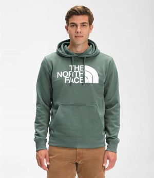 Pánské Hoodies The North Face Half Dome Pullover Zelene | ZQYPFDV-50