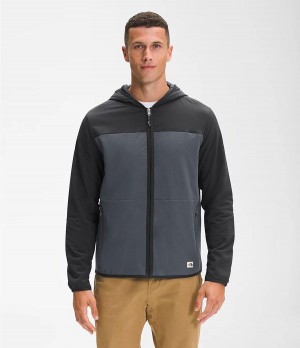 Pánské Hoodies The North Face Mountain Sweatshirt Full Zip Šedé | GLJQFIS-27