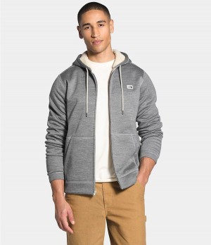 Pánské Hoodies The North Face Sherpa Patrol Full Zip Šedé | HSLXMRJ-56