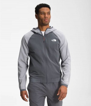Pánské Hoodies The North Face Tekware® Fleece Full Zip Šedé | FTYEMBN-92