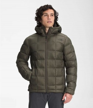 Pánské Hoodies The North Face Thermoball Super Olivy Zelené | DWRZBCX-10