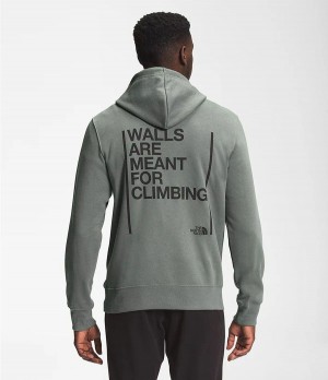 Pánské Hoodies The North Face Walls Pullover Světle Šedé | WMPQITX-90