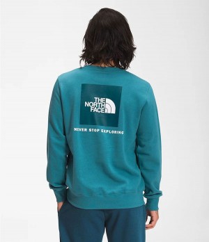 Pánské Mikiny The North Face Box Nse Crew Blankyt | LMSHCZG-03