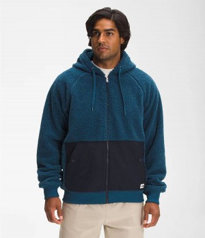 Pánské Mikiny The North Face Ridge Fleece Full Zip Blankyt | XPLWVUT-60