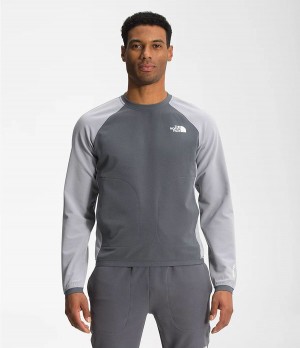 Pánské Mikiny The North Face Tekware® Fleece Crewneck Šedé | MOEHUPC-70