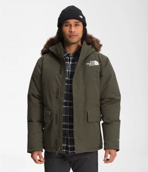 Pánské Parkas The North Face Arctic Olivy Zelené | KLEMRNG-14