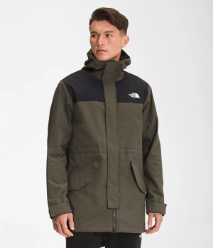 Pánské Parkas The North Face City Breeze Rain Černé | CHLZGAJ-81