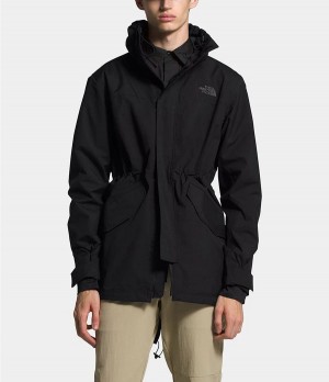 Pánské Parkas The North Face City Breeze Rain Černé | BRLXWDC-58