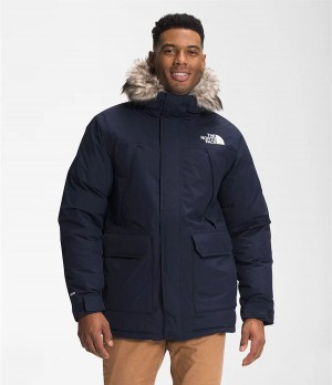 Pánské Parkas The North Face Mcmurdo Tmavě Blankyt | HXYUZVN-87
