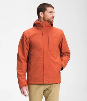 Pánské Rainwear The North Face Carto Triclimate® Oranžové | ATWIFXV-31