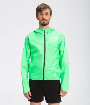 Pánské Rainwear The North Face Flight Lightriser Futurelight Zelene | ZANQGYM-31