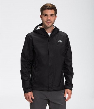 Pánské Rainwear The North Face Venture 2 Černé | QHYLANZ-78