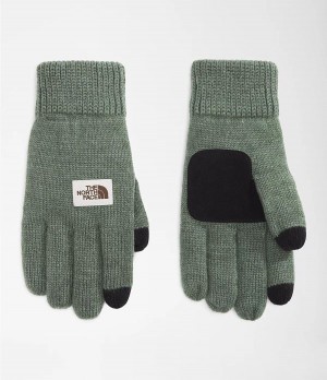 Pánské Rukavice The North Face Salty Dog Etip Zelene | HLSMKCR-38