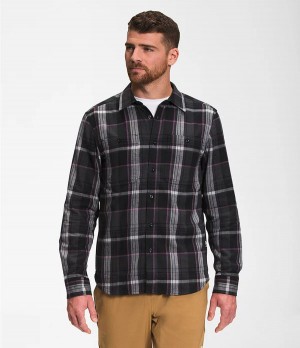 Pánské T-Shirts The North Face Arroyo Lw Flannel Šedé | WKGIFOD-52