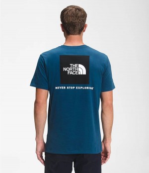 Pánské T-Shirts The North Face Short Sleeve Box Nse Blankyt | MXFIOVE-86