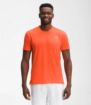 Pánské T-Shirts The North Face Wander Short Sleeve Oranžové | FELSDAB-36