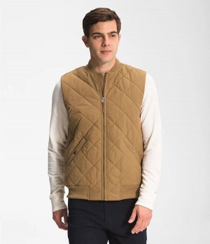 Pánské Vests The North Face Cuchillo Insulated Hnědé | KPJRQYS-28