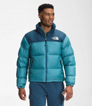 Pánské Zateplené Bundy The North Face 1996 Retro Nuptse Blankyt | YZKLBEF-07