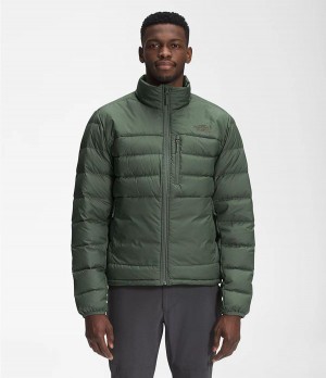Pánské Zateplené Bundy The North Face Aconcagua 2 Zelene | CAQJLFX-31