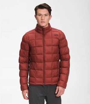 Pánské Zateplené Bundy The North Face Thermoball Super Červené | ZQOMDSV-81