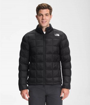 Pánské Zateplené Bundy The North Face Thermoball Super Černé | PZLBCVF-62