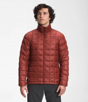 Pánské Zateplené Bundy The North Face Thermoball Eco Červené | GCLAYXS-13