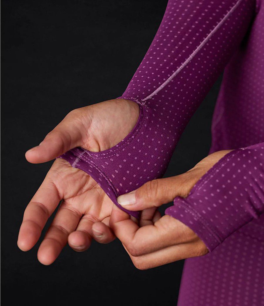 Dámské Baselayers The North Face Dotknit Crew Fialové | WSCXTVG-74