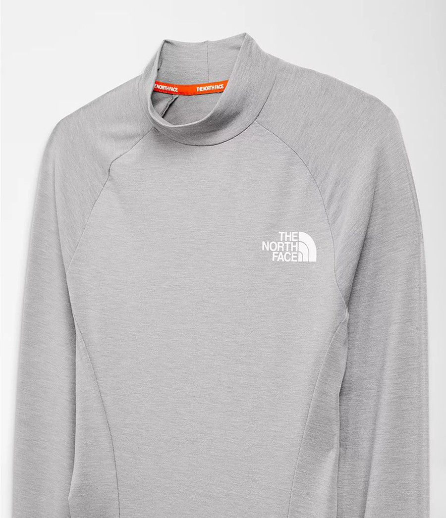 Dámské Baselayers The North Face Tekware® Long Sleeve Top Šedé | DJOIVAG-35