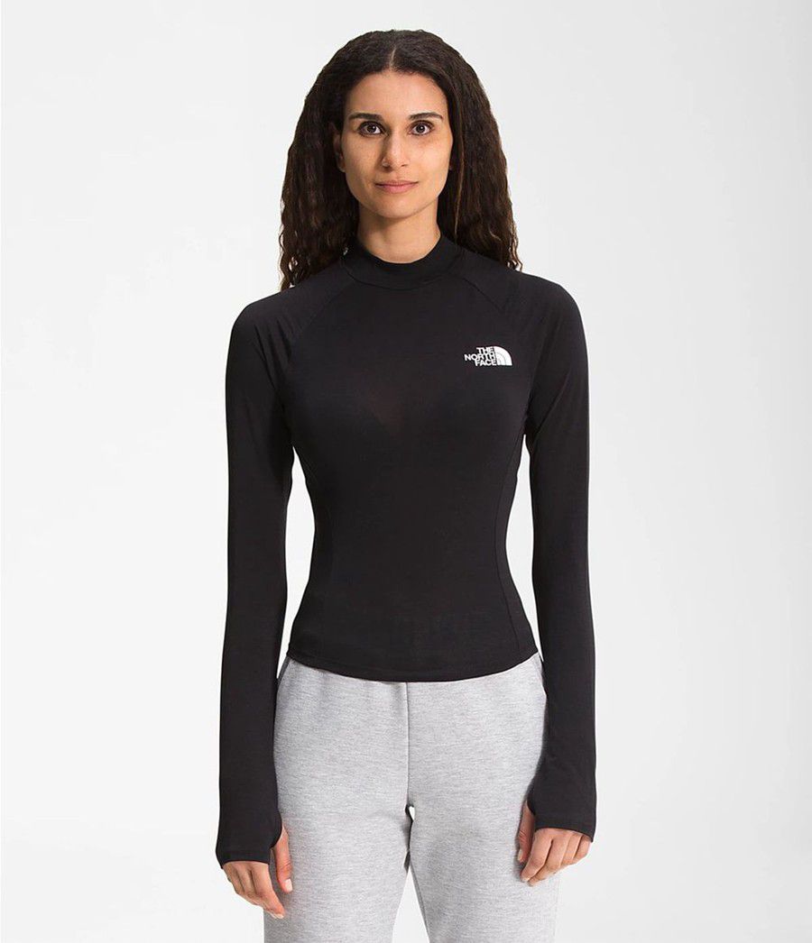Dámské Baselayers The North Face Tekware® Long Sleeve Top Černé | ESMZQOC-59