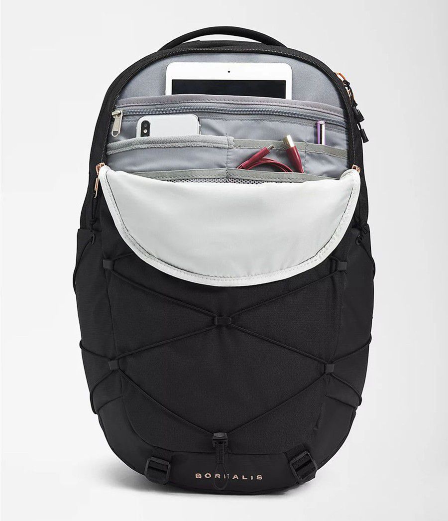 Dámské Batoh The North Face Borealis Černé | LPMGUJT-13