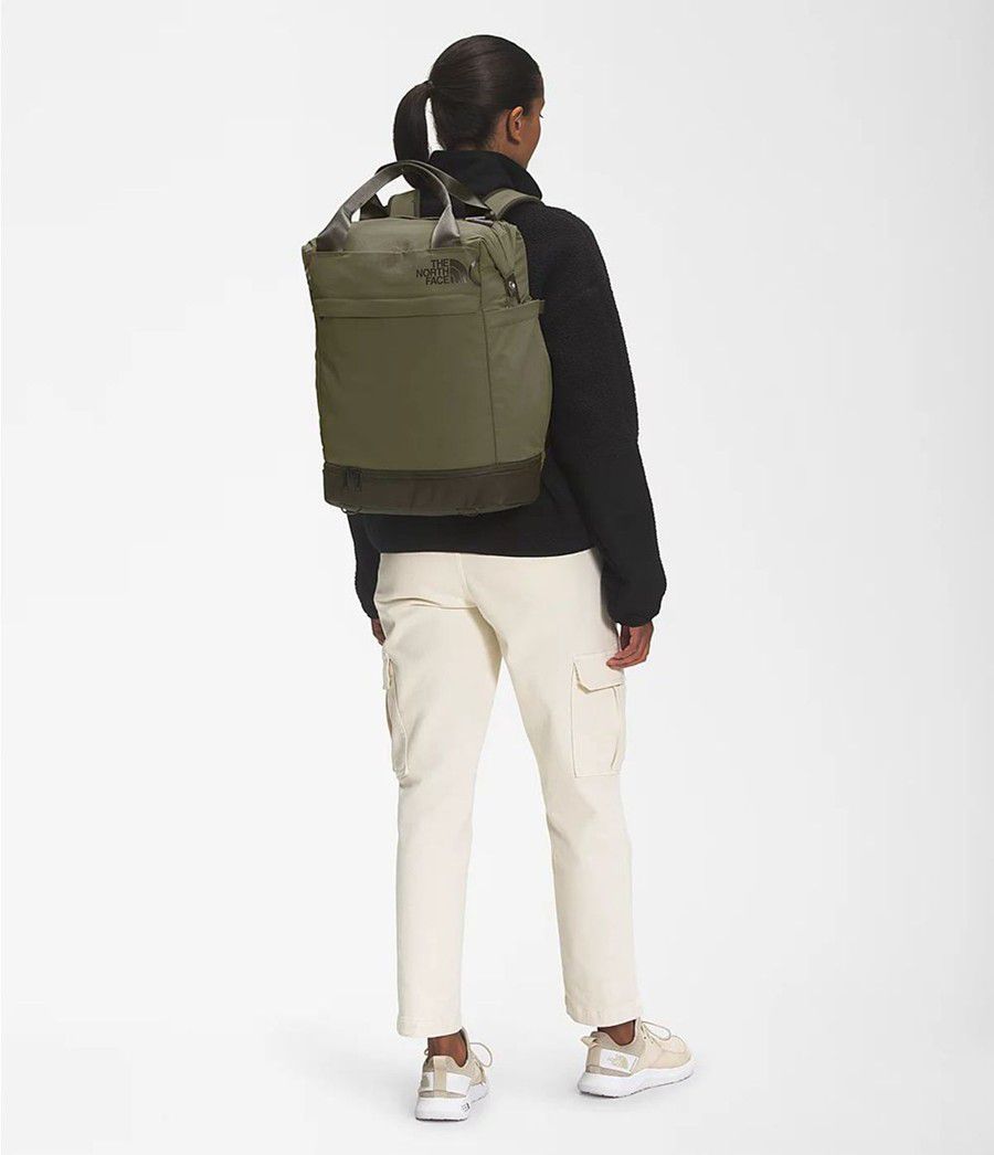 Dámské Batoh The North Face Never Stop Utility Olivy Zelené | EILYDUN-81