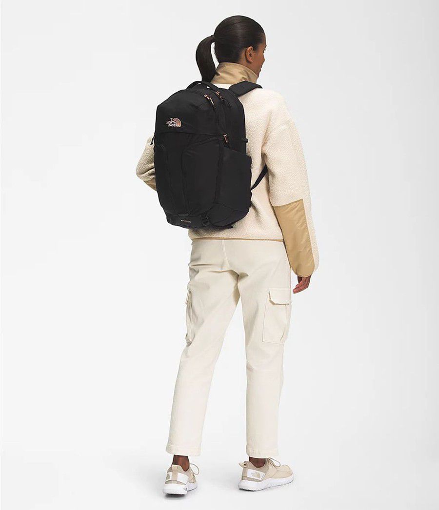 Dámské Batoh The North Face Surge Černé | NSFBOJV-93