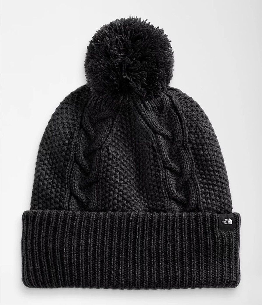 Dámské Beanies The North Face Cable Minna Černé | GICOZBW-39