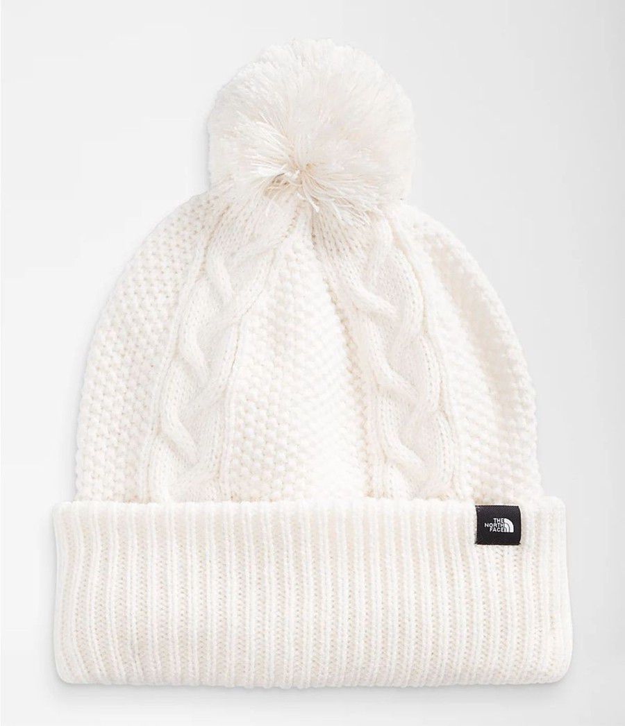 Dámské Beanies The North Face Cable Minna Bílé | YSMGLPK-16