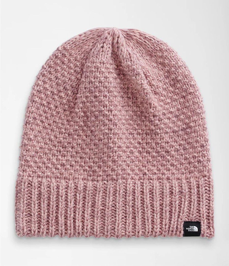 Dámské Beanies The North Face Purrl Stitch Růžové | SPZXUGK-65