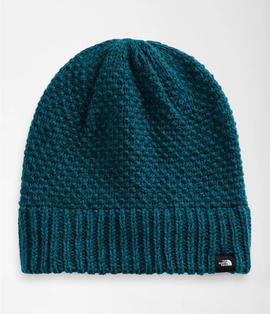 Dámské Beanies The North Face Purrl Stitch Tmavě Zelene | PKCQSOH-87