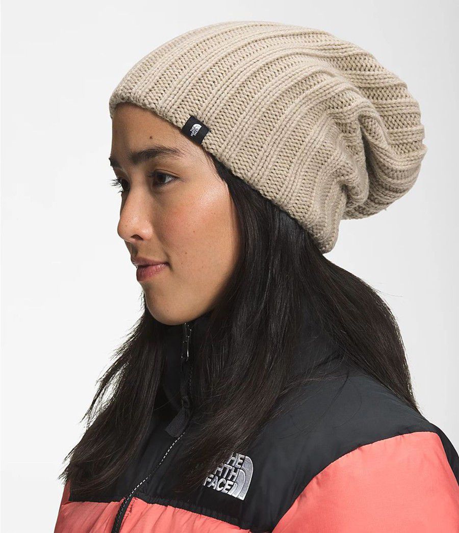 Dámské Beanies The North Face Shinsky Béžový | XREFZAD-35