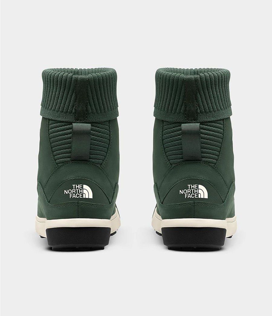 Dámské Boty The North Face Sierra Knit Wp Tmavě Zelene | THCDXGJ-18