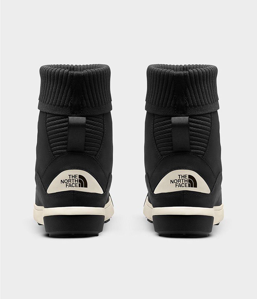 Dámské Boty The North Face Sierra Knit Wp Černé | BQTYUPL-56